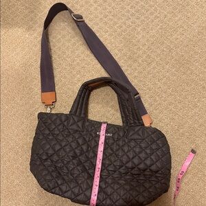 MZ Wallace Black Quilted Shoulder Bag